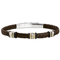 Bracciale Rosso Amante Uomo Mecano in Pelle UBR740HB - UBR740HB